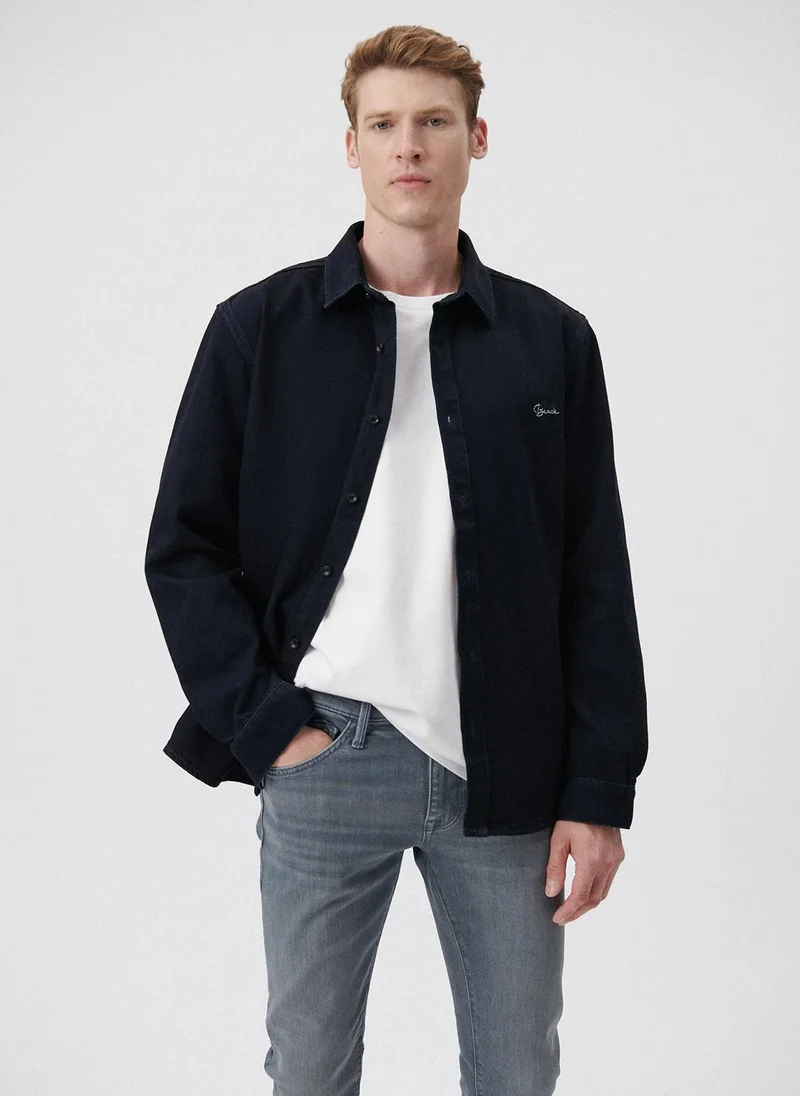 MAVI Roy Ink Lux Black Nights Jean Shirt